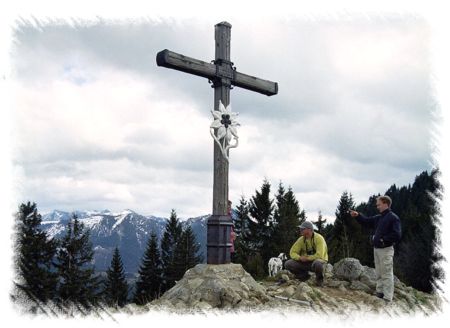Gipfelkreuz Heuberg, Foto von Jrg Rasche